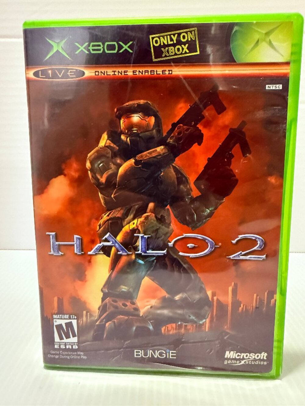 Microsoft Xbox Halo 2 Complete Inserts 2004 Bungie Master Chief Video Game